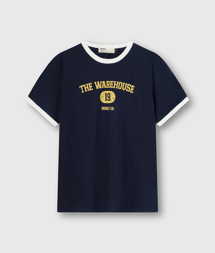 Warehouse Navy Tee