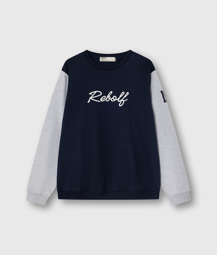 Navy Crew Sweater