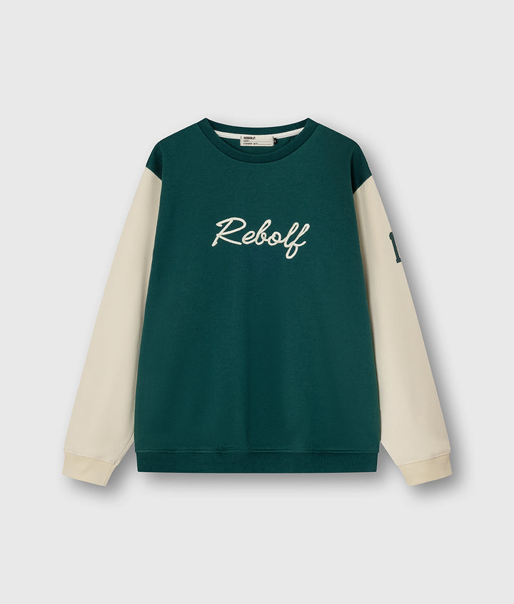 Green Crew Sweater