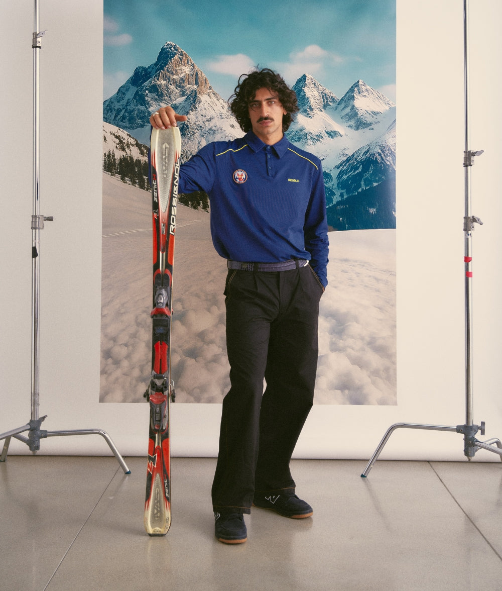 ICONIC BLACK PLEATED PANTS