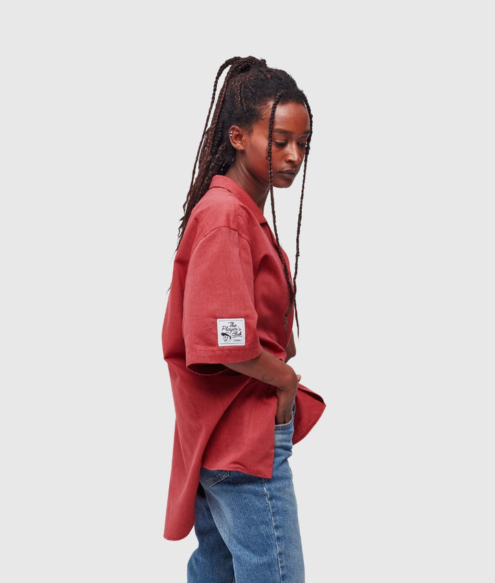 Players Club Bowler Shirt Red