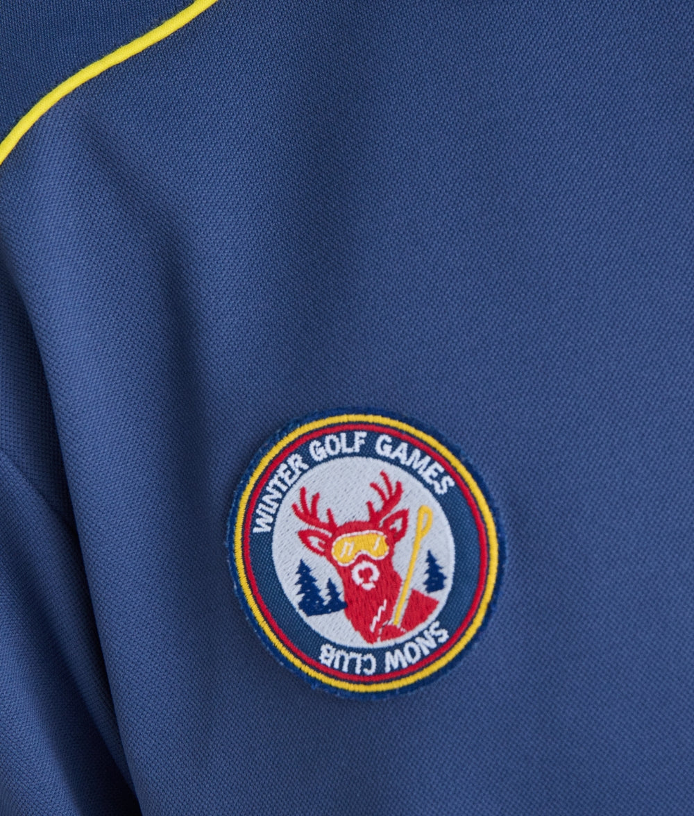 POLO DE MANGA LARGA DEL EQUIPO DE GOLF DE INVIERNO