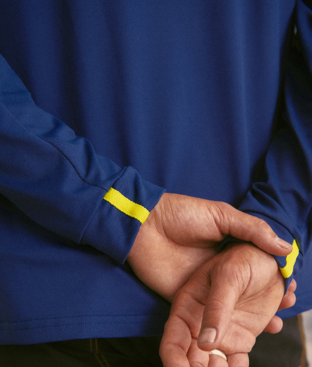 POLO DE MANGA LARGA DEL EQUIPO DE GOLF DE INVIERNO