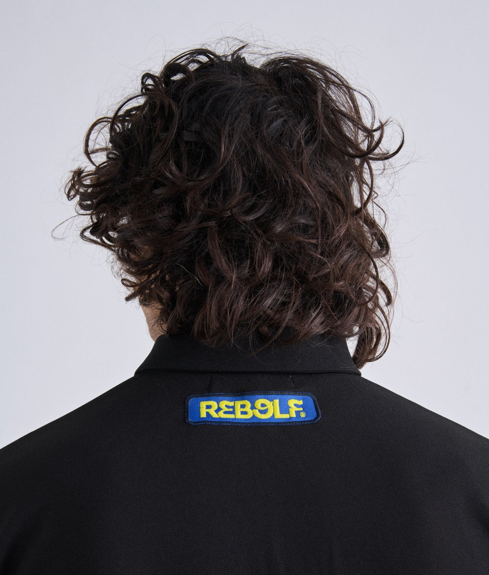 Camiseta negra de manga larga WGG