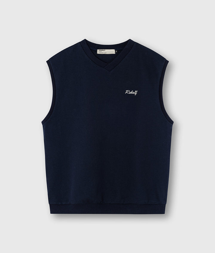 Navy Club Vest