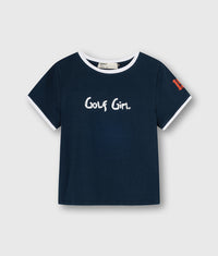 Golf Girl Navy Tee