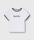 Golf Girl White Tee