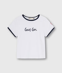 Golf Girl White Tee