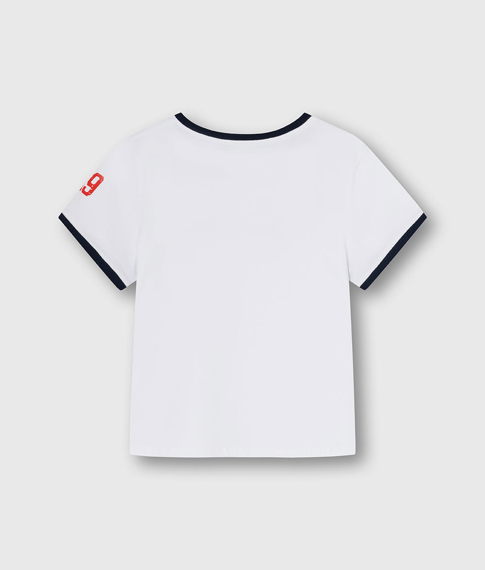 Golf Girl White Tee
