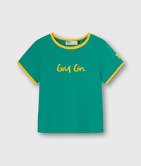 Golf Girl Green Tee