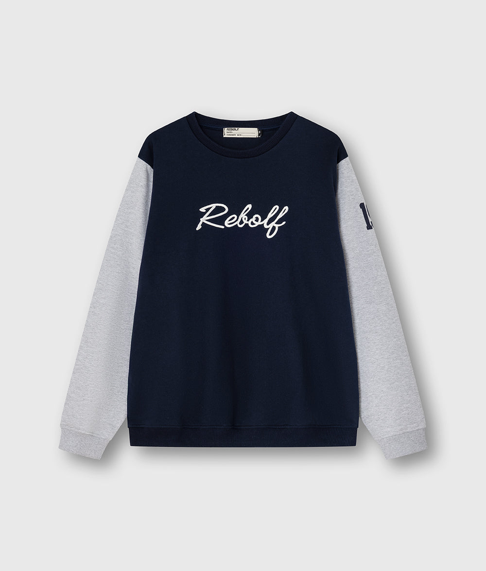 Navy Crew Sweater