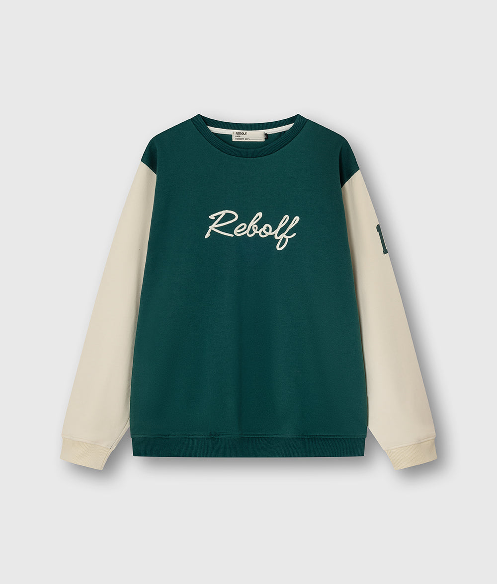 Green Crew Sweater