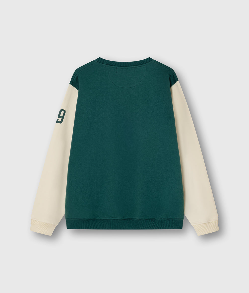 Green Crew Sweater