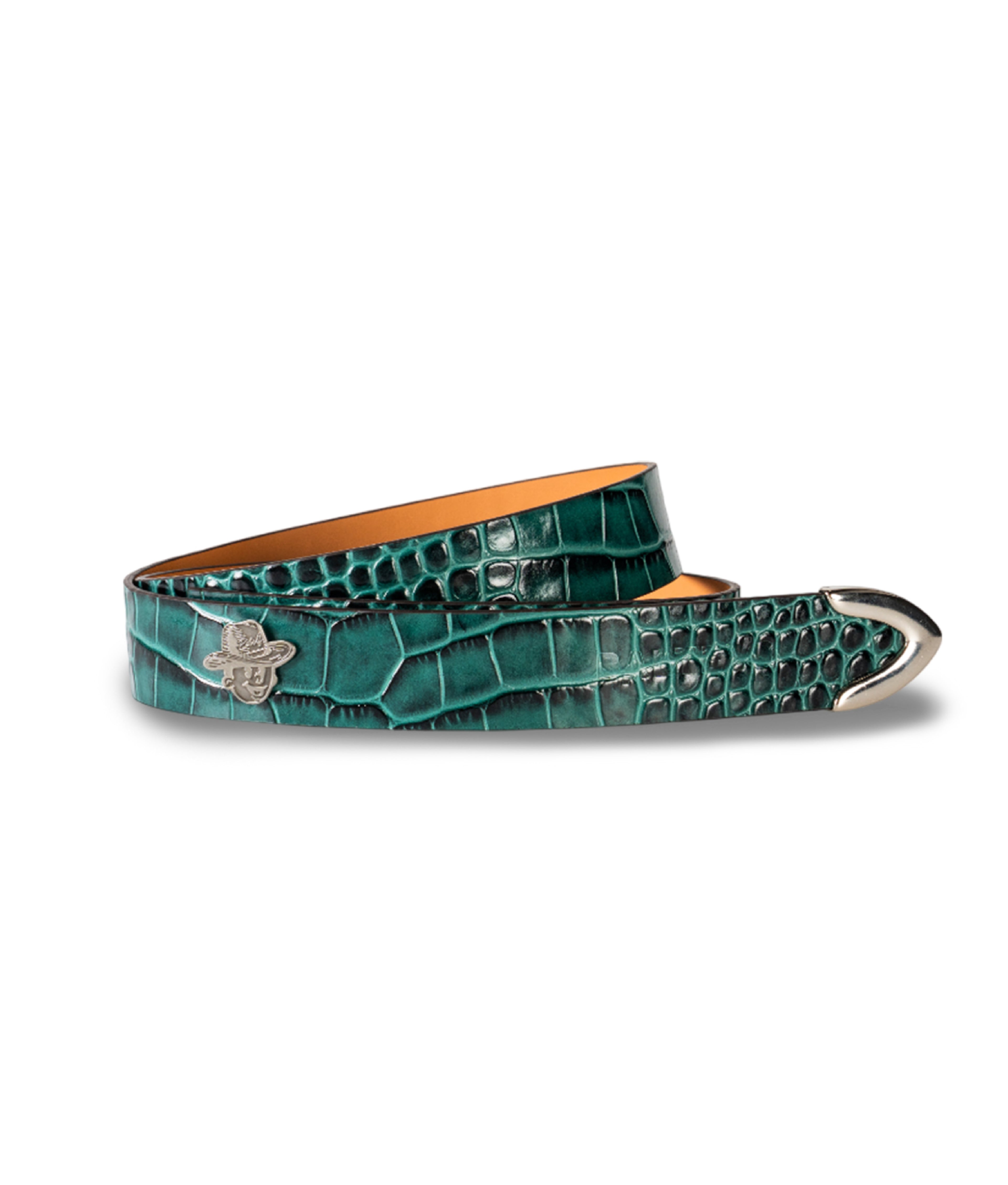REBOLF X BALTEUS "CROCO GREEN" VELCRO BELT