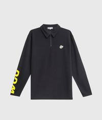 CAMISETA NEGRA DE MANGA LARGA WGG