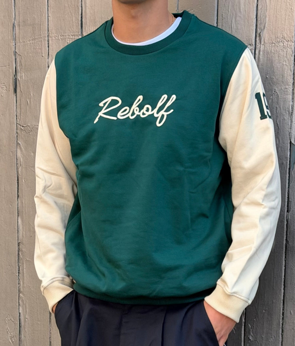 Green Crew Sweater