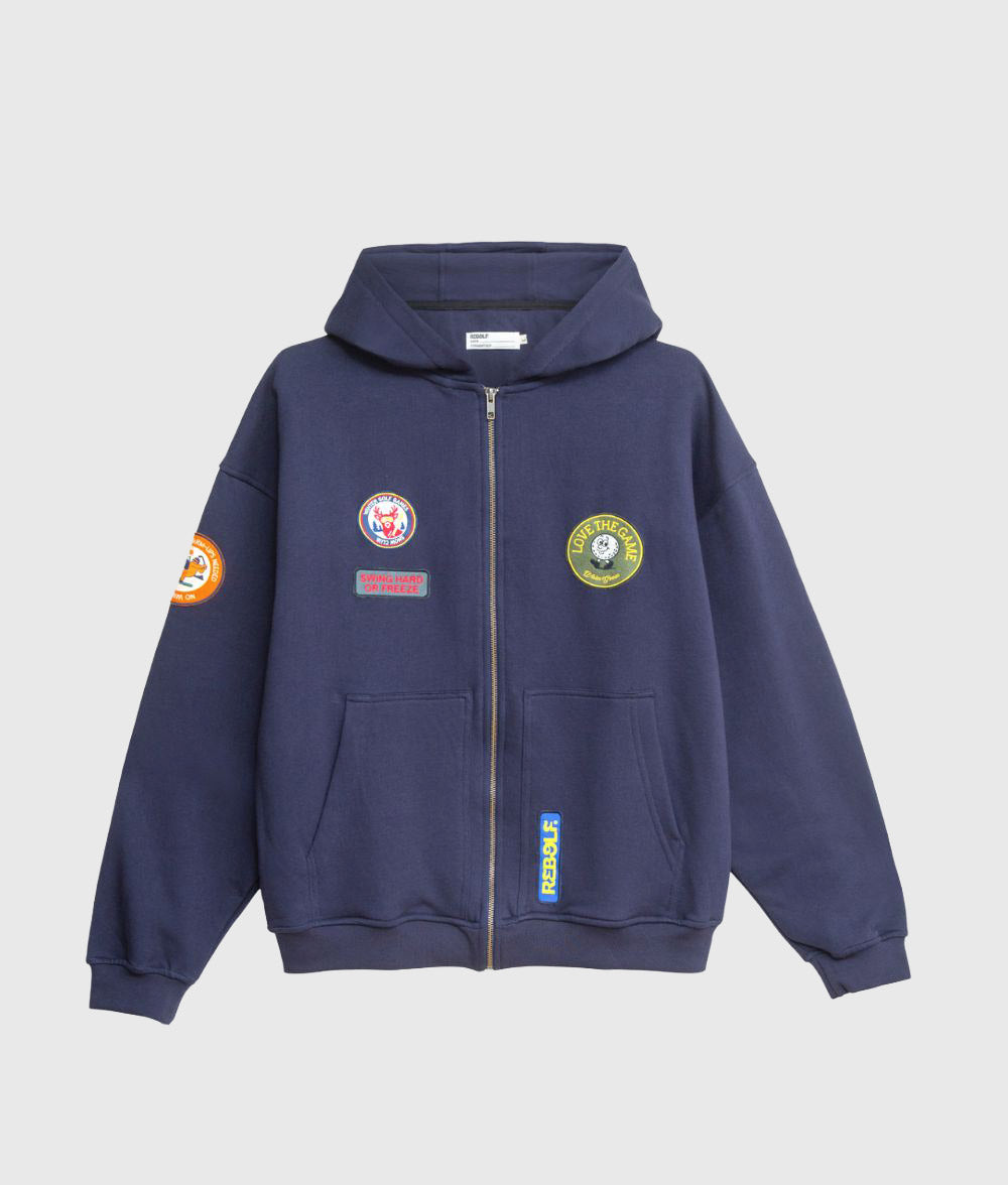 Rebolf Swing Or Freeze Hoodie with relaxed fit and sportswear-inspired design
