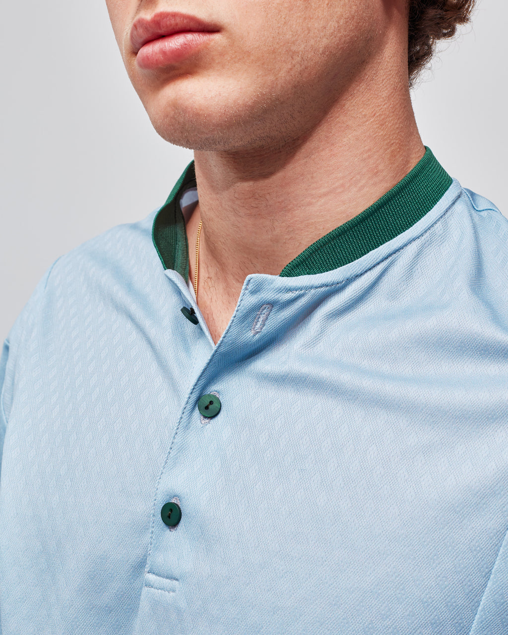 LONG SLEEVE ICE BLADE POLO